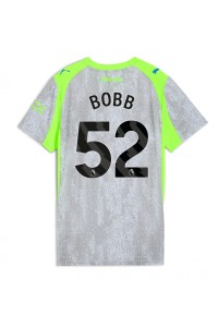 Manchester City Oscar Bobb #52 Fotballdrakt Tredje Klær Dame 2025-26 Korte ermer